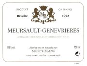 Meursault-1-Genevrieres-MoreyBlanc 1992